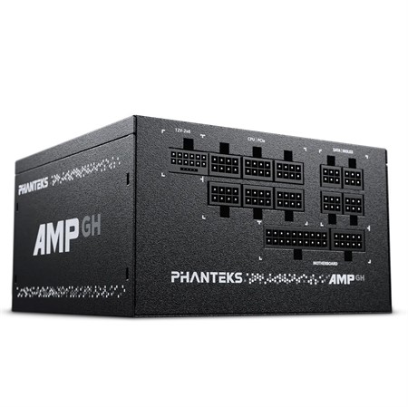Phanteks AMP GH 1000W Platinum, ATX 3.0, PCIe 5.0, Fully Modular.Black