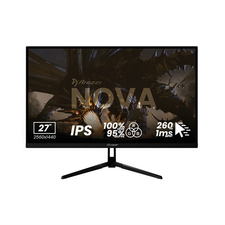 Arozzi Nova 27" IPS, 260Hz - Black