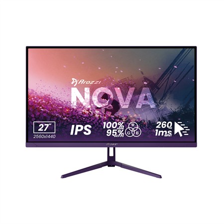 Arozzi Nova 27" IPS, 260Hz - Purple