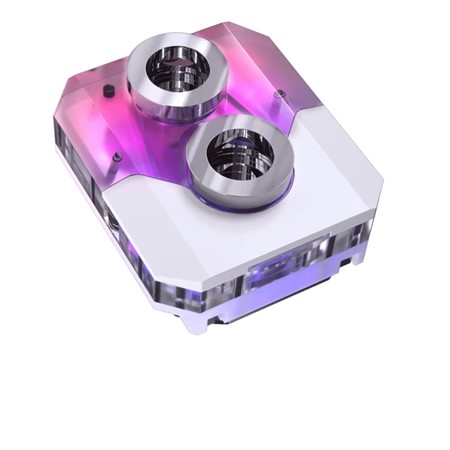 Phanteks Glacier EZ-Fit 450CPU, Copper CPU Block, D-RGB, White