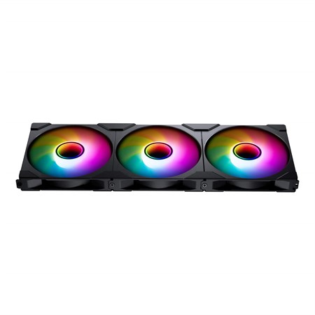 Phanteks M25 Gen2 140mm PWM Fan, Reversed Airflow, DRGB, Black, 3 Pack