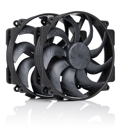 Noctua NF-A14x25r G2 PWM Sx2-PP chromax.black Premium 140mm fan