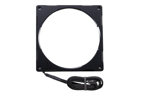 Phanteks Halos Lux 140mm RGB LED Fan Frame, Alum. Black