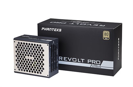 Phanteks Revolt Pro 1000W 80+ Gold, Power Combo, Full Module, PSU