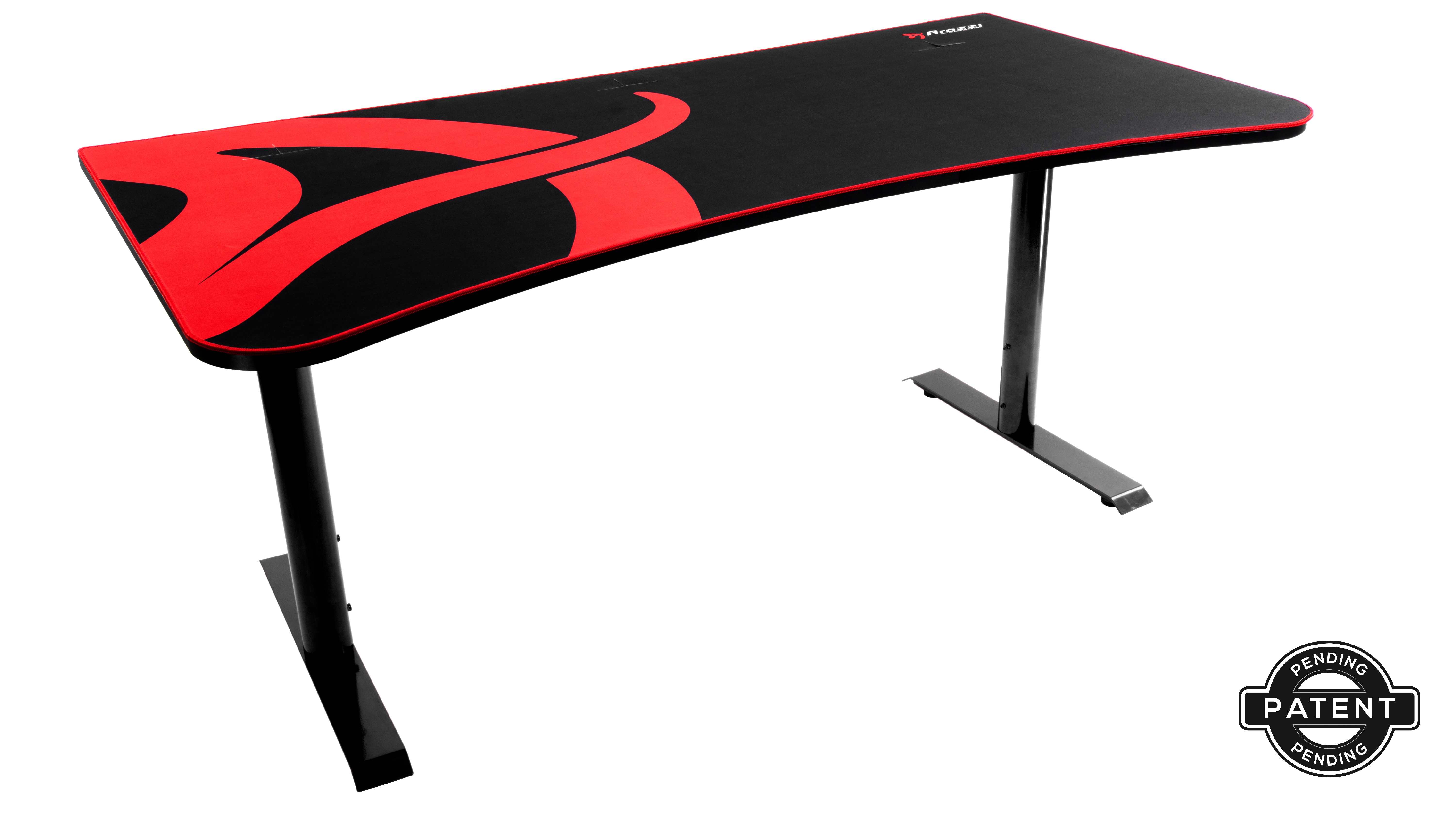 Стол для компьютера arozzi arena gaming desk dark grey